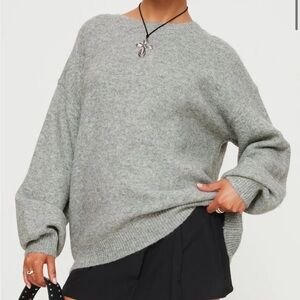 Princess Polly Ryanna Sweater Gray